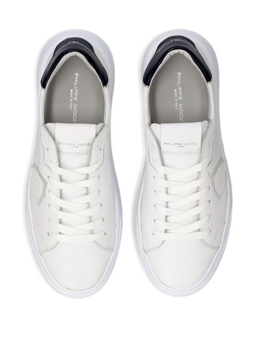 Sneakers uomo Temple bianche/blu PHILIPPE MODEL | BTLUV018